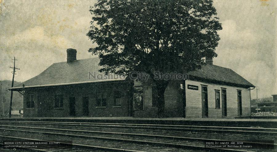 Postcard: Union Station, Groveton, New Hampshire